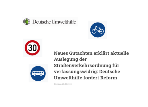 DUH StVO Gutachten 2024
