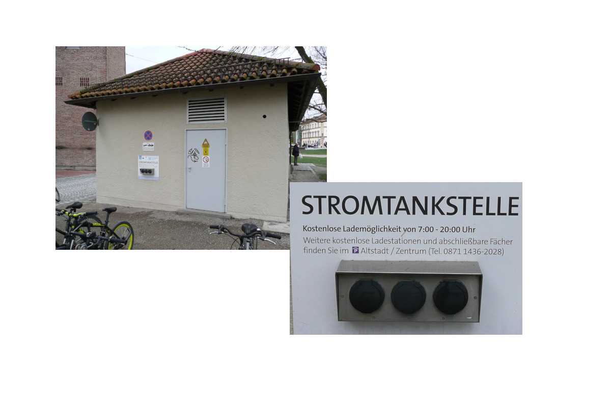 LA e-Laden Trafohaus Ländtorplatz