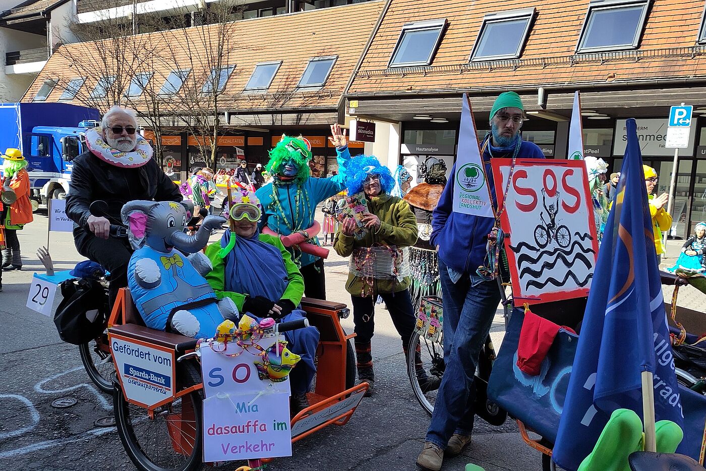 Fasching 2025 Rikscha