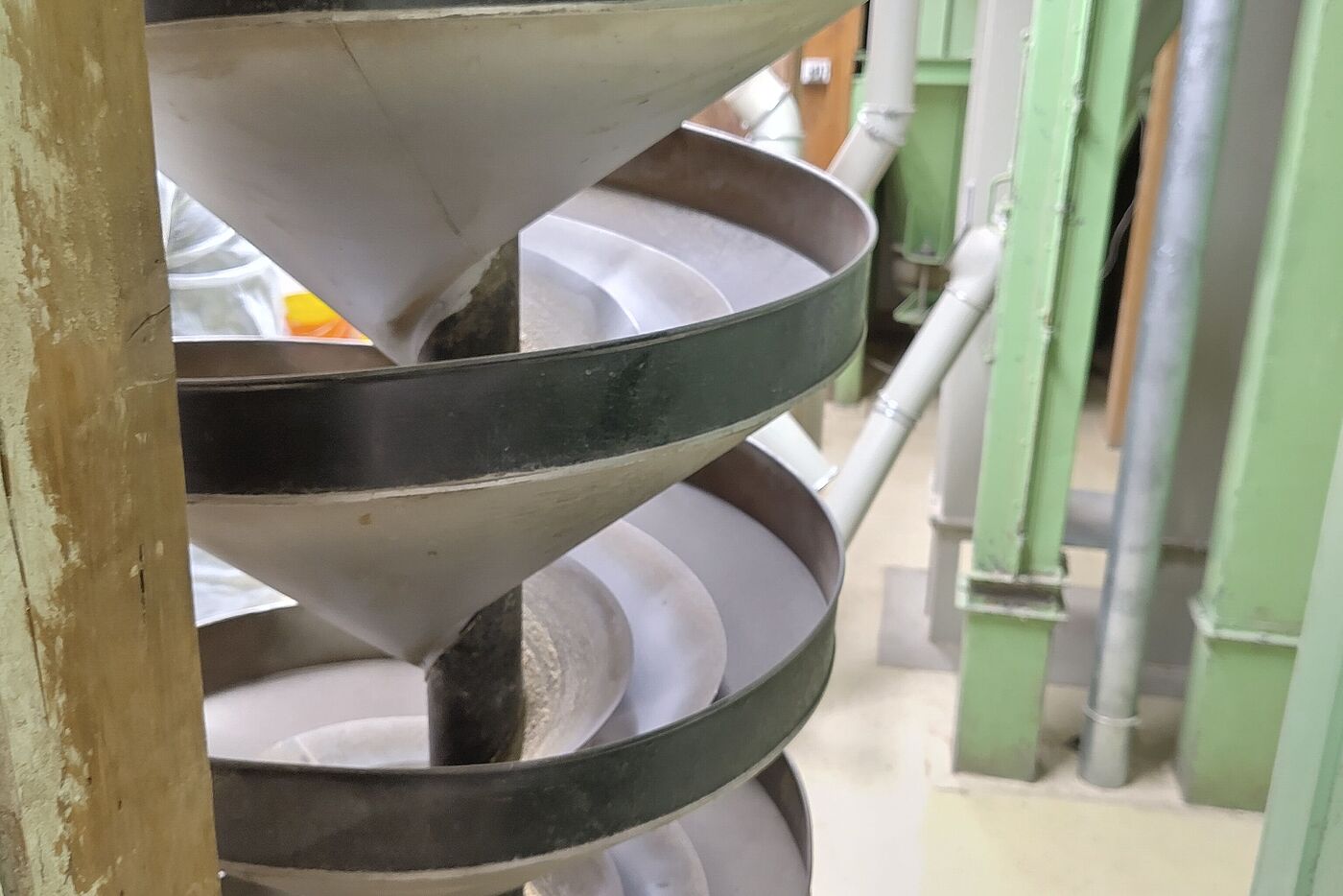 Meyermühle Korn sortieren