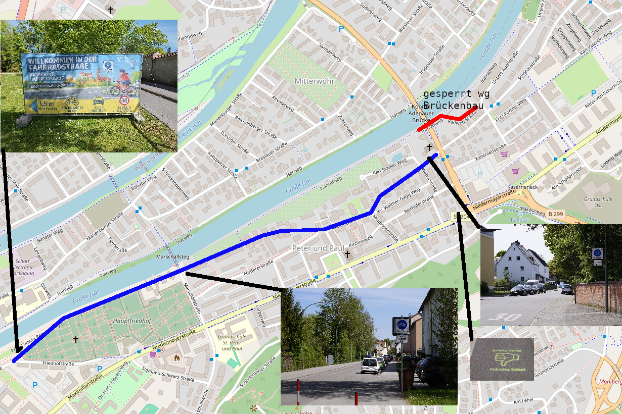 Fahrradstraßenverlängerung Schützenstraße
